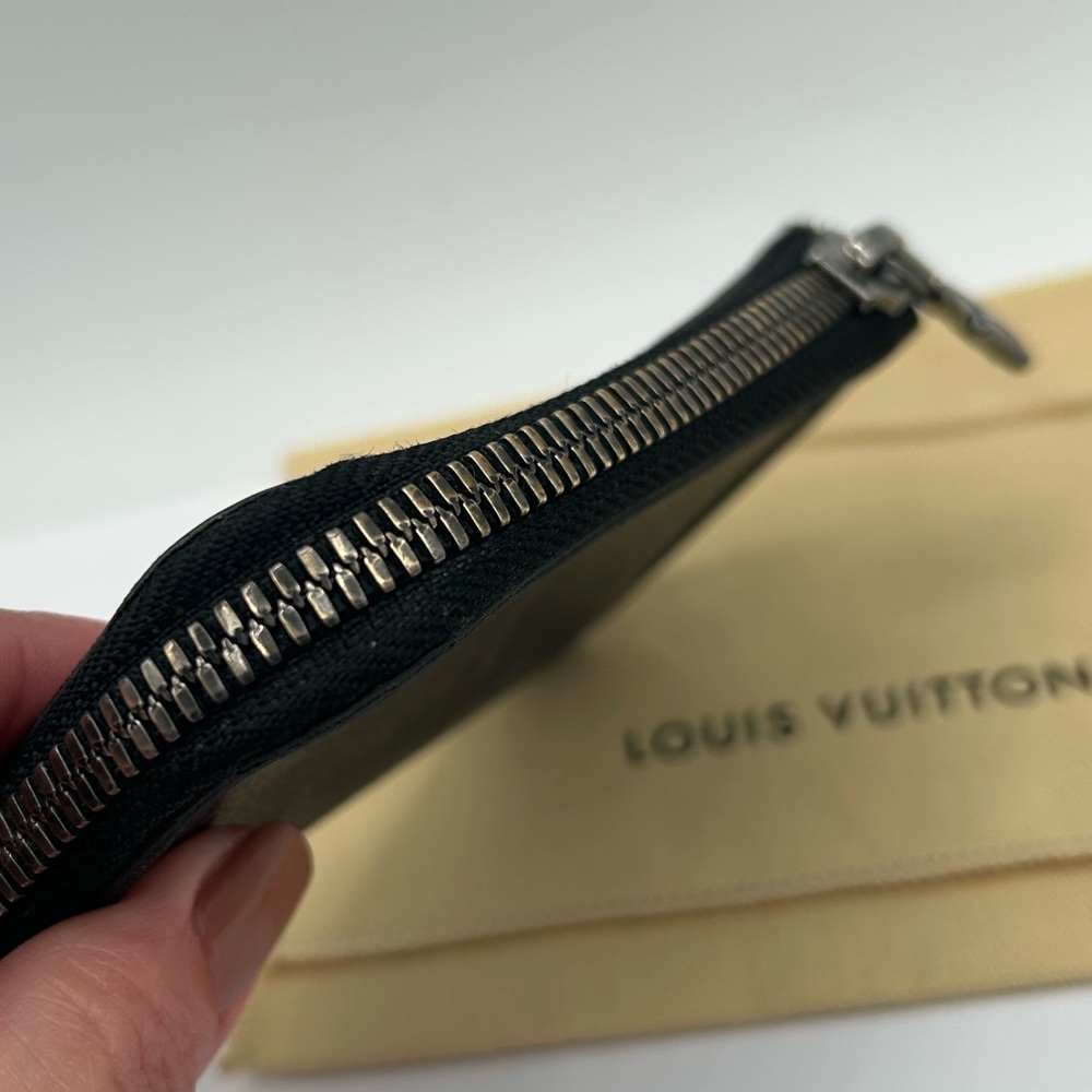 Authentic Louis Vuitton Monogram Eclipse Coin Pur… - image 4